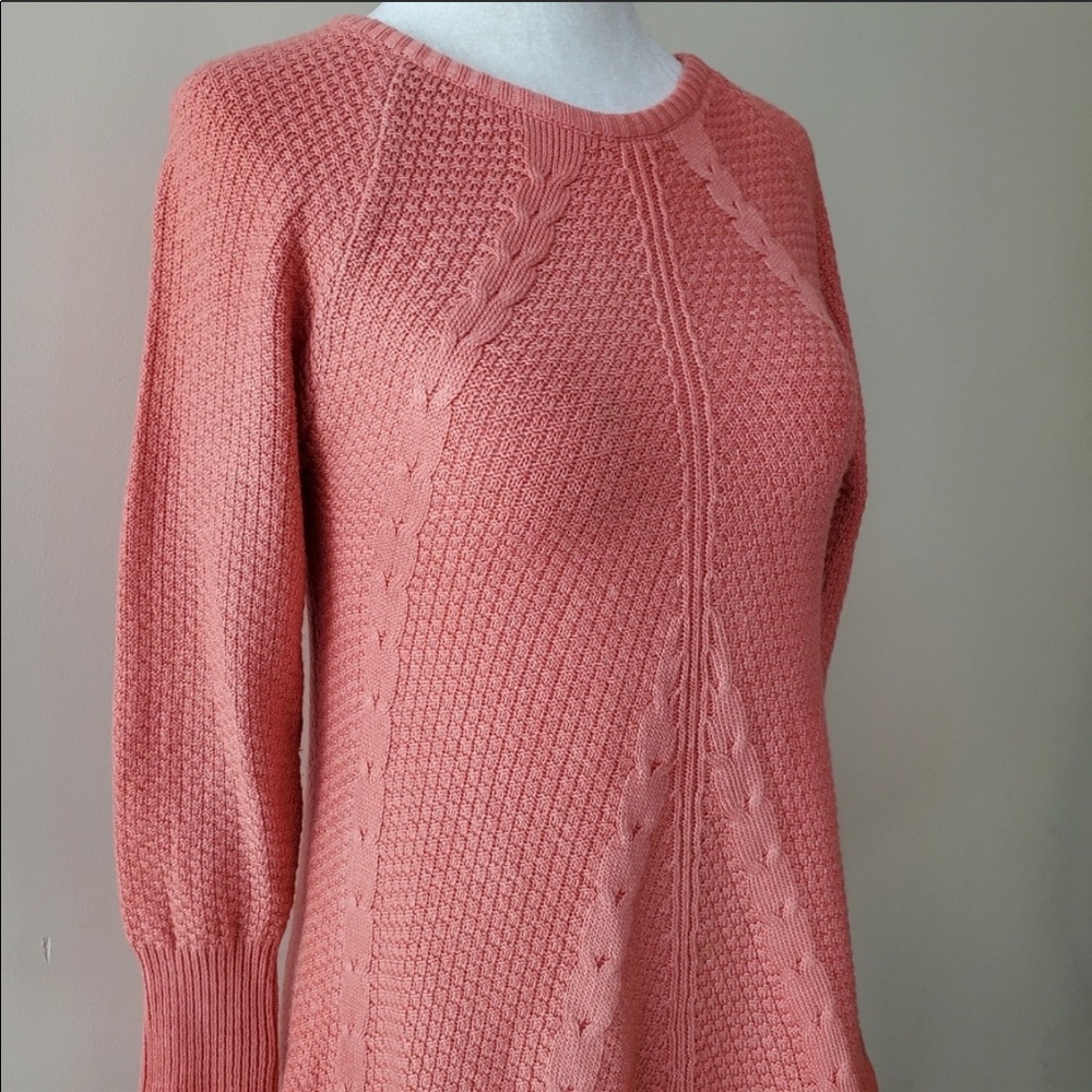 Knit Tunic Sweater Dress - Picture 2 of 3